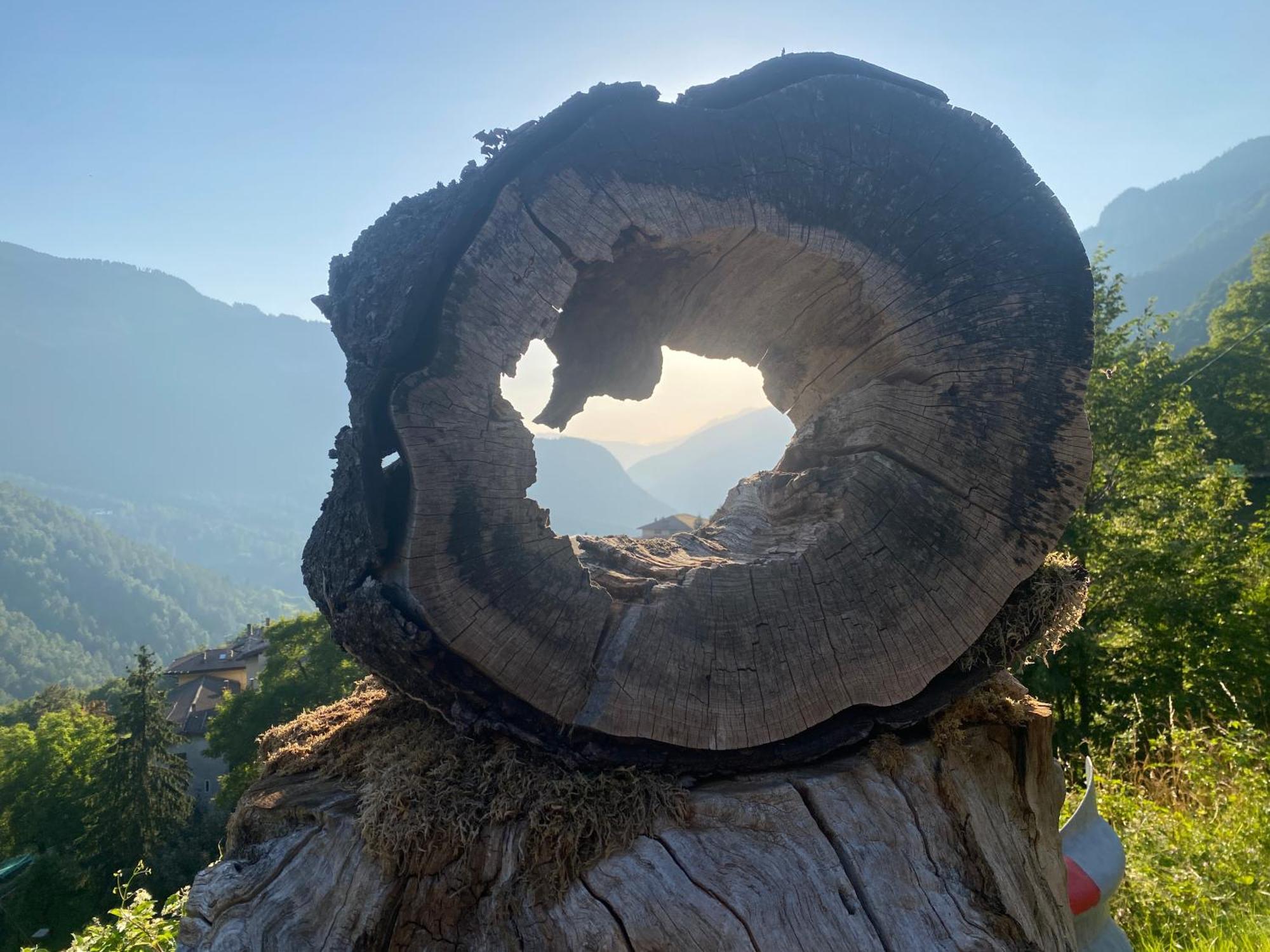 Cielo E Terra Chalet Zencheri Con Vista Panoramica Piazza  المظهر الخارجي الصورة