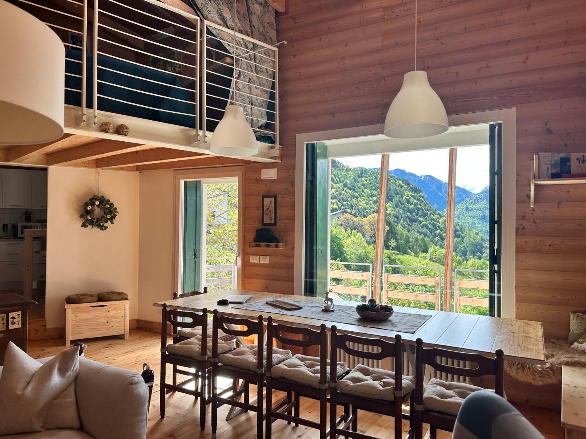 Cielo E Terra Chalet Zencheri Con Vista Panoramica Piazza  المظهر الخارجي الصورة