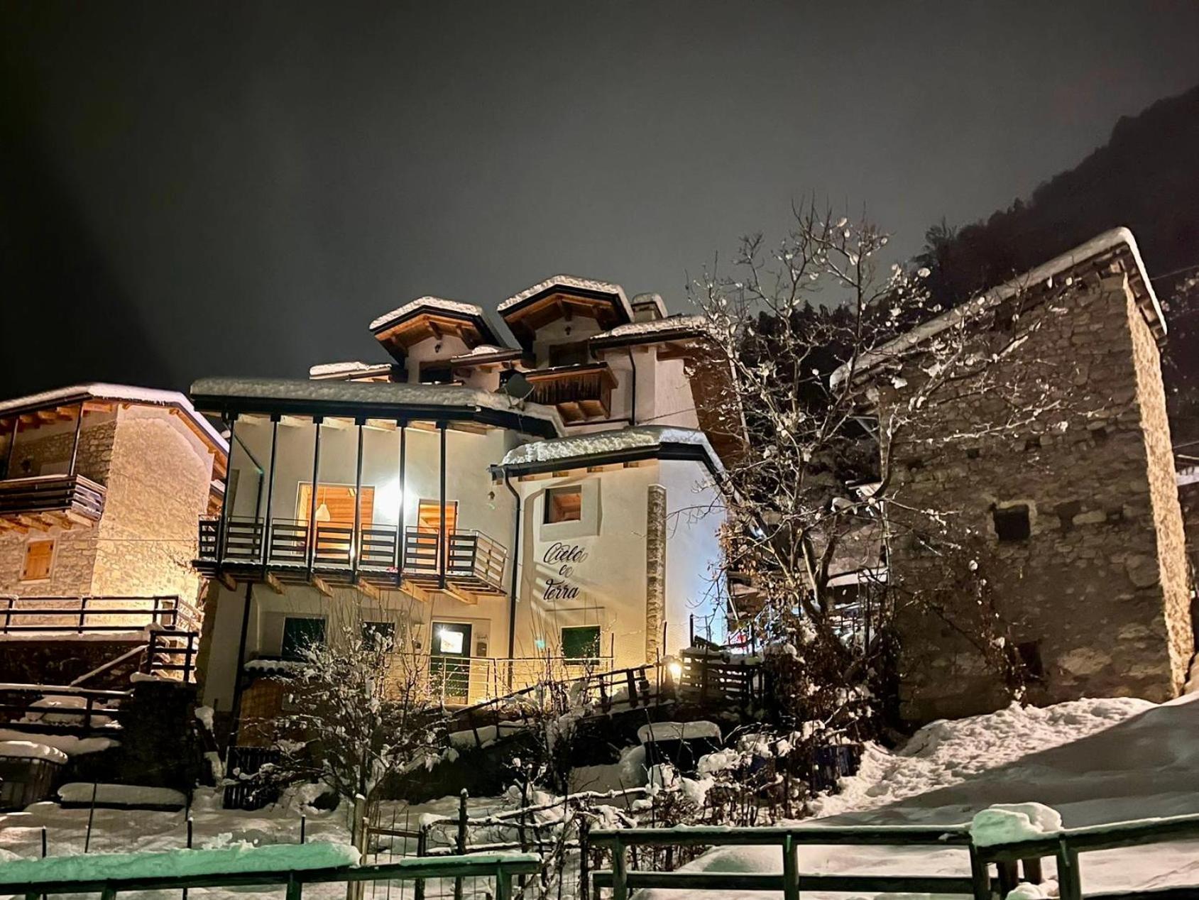Cielo E Terra Chalet Zencheri Con Vista Panoramica Piazza  المظهر الخارجي الصورة