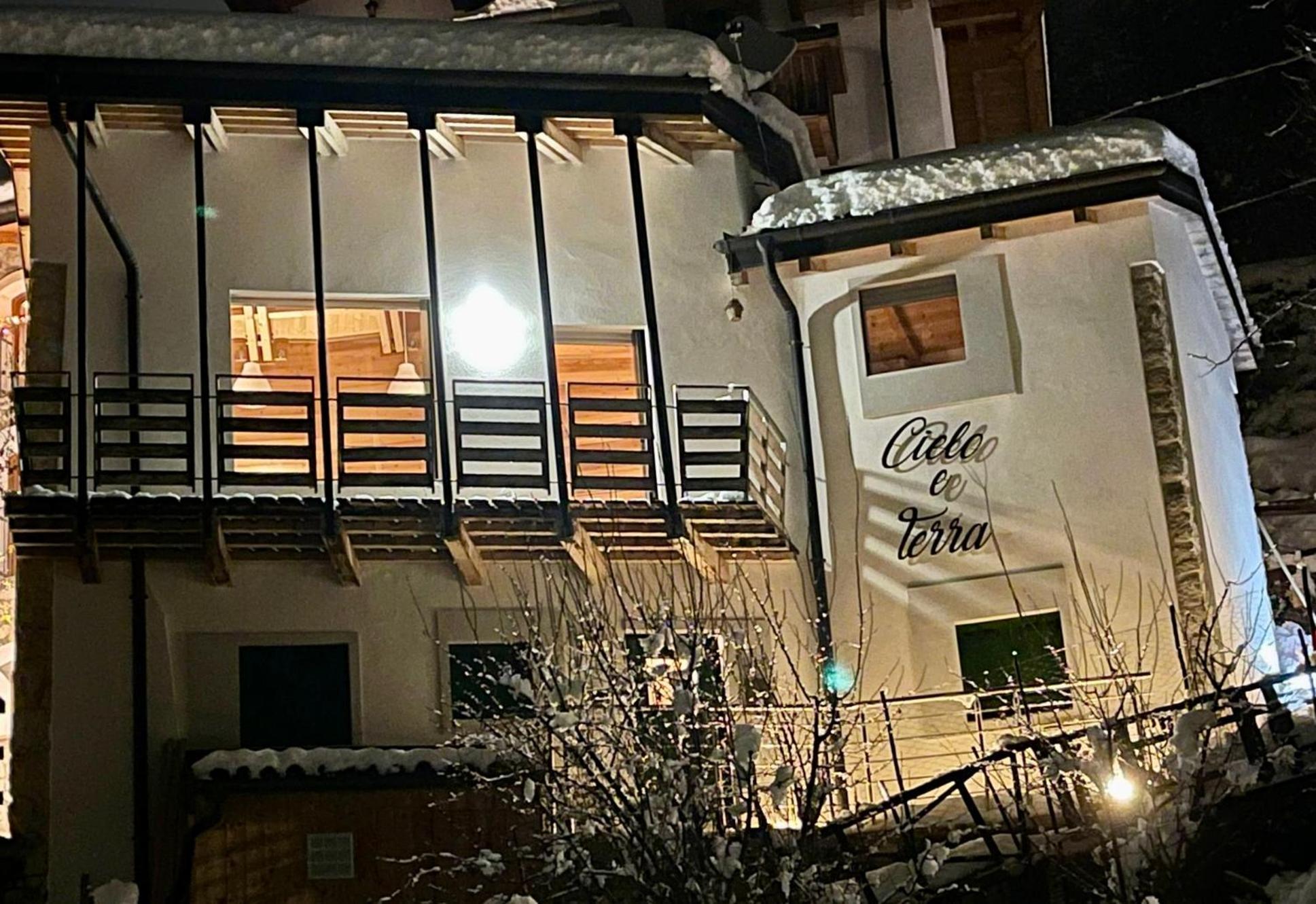 Cielo E Terra Chalet Zencheri Con Vista Panoramica Piazza  المظهر الخارجي الصورة